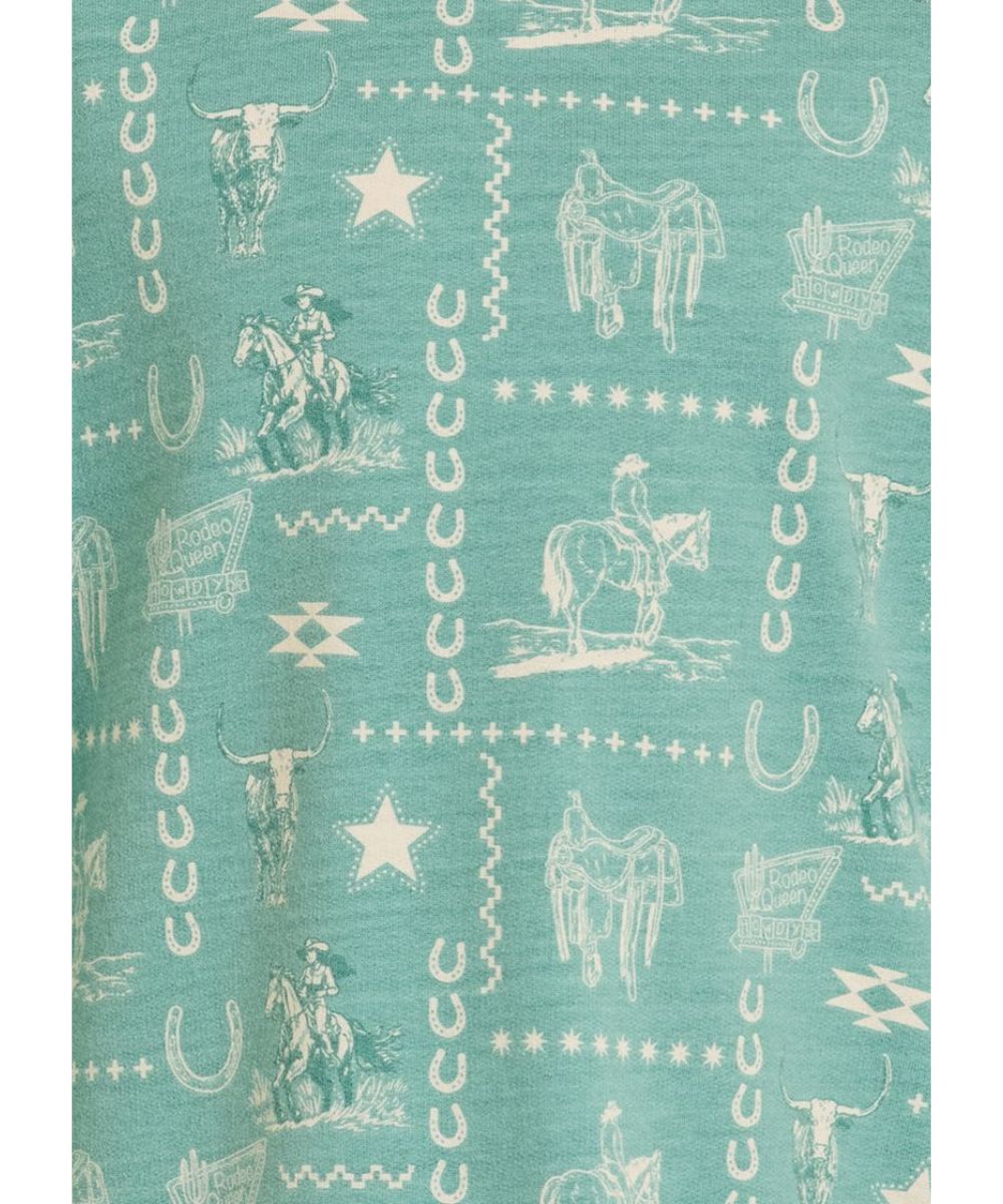 Rock & Roll Cowgirl Girls' Conversational Sweatshirt