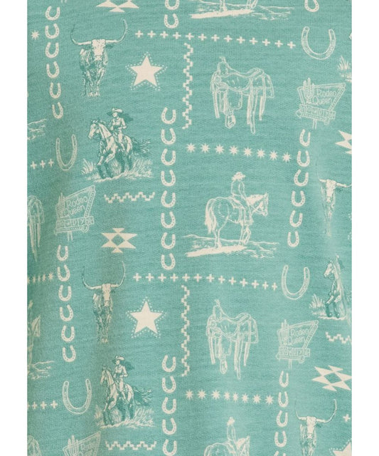 Rock & Roll Cowgirl Girls' Conversational Sweatshirt