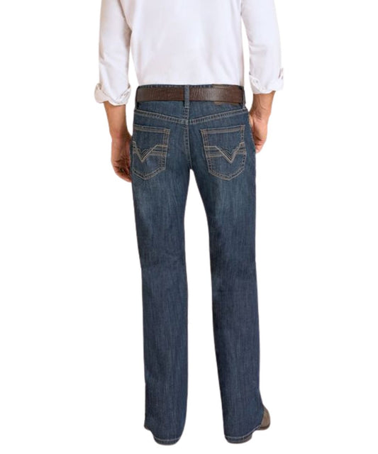 Men's Straight Jean In Medium Vintage