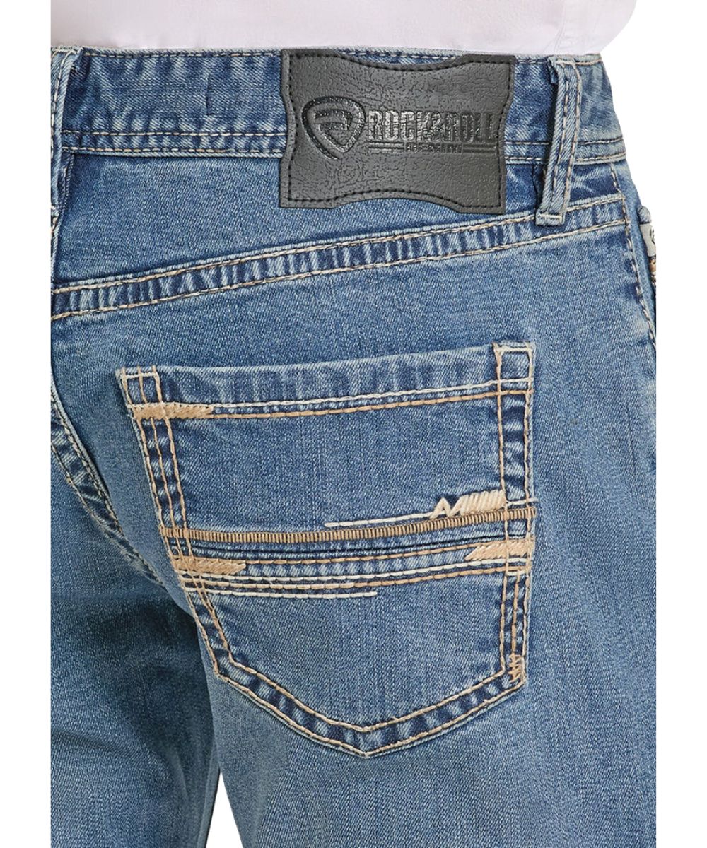 Rock & Roll Denim Men's ReFlex Pistol Straight Jean