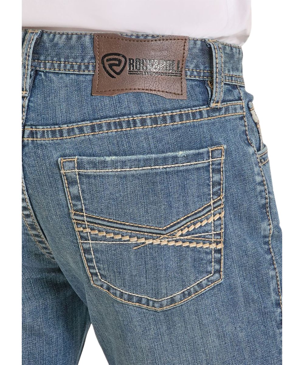 Rock & Roll Denim Men's ReFlex Revolver Straight Jean