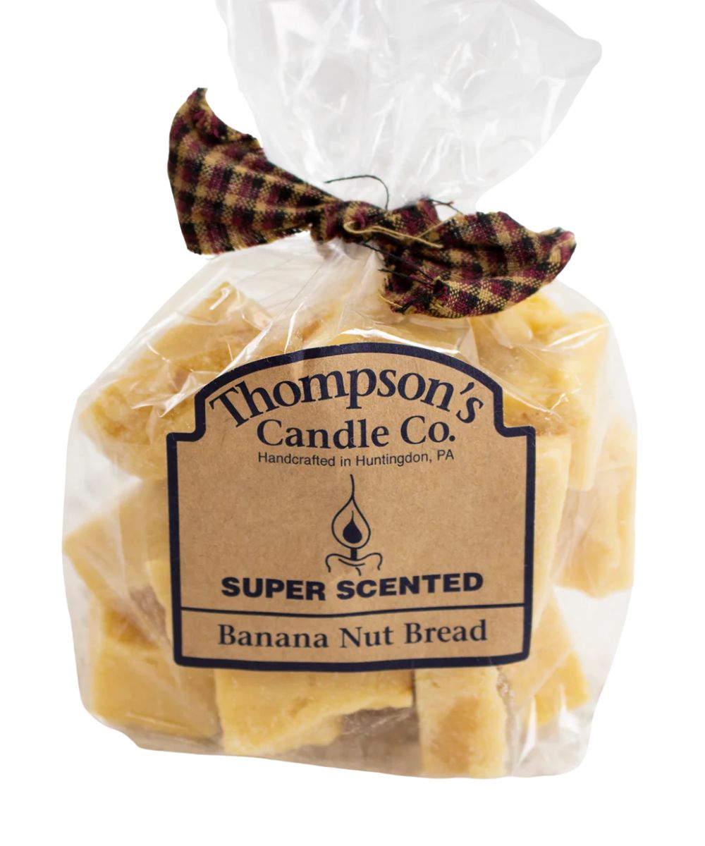 Thompson's Candle Co. Super Scented Banana Nut Bread Wax Melt Crumbles