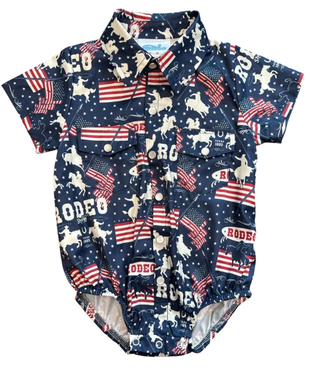 Shea Baby Infant Boys' Only In America Onesie