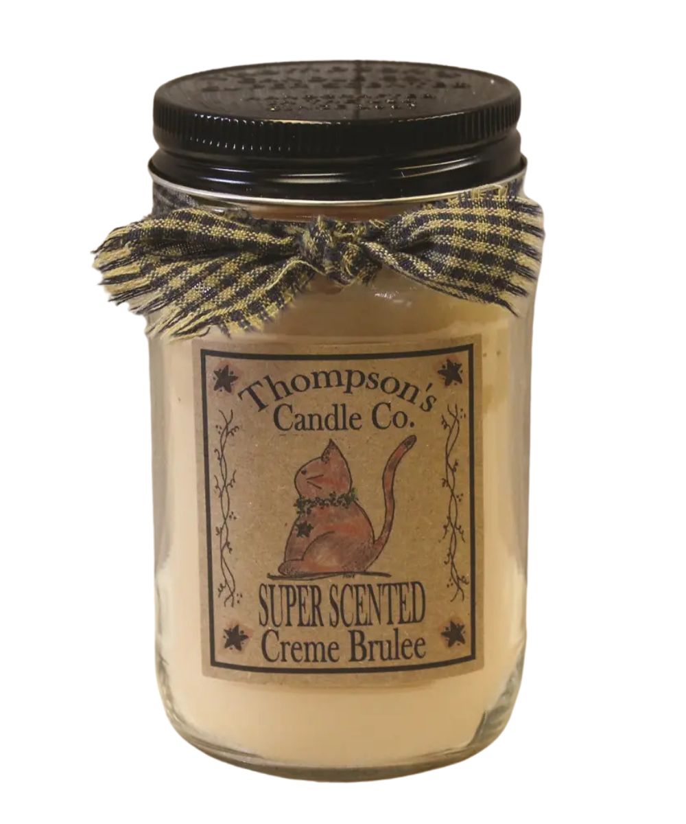 Thompson's Candle Co. Mini Creme Brulee Candle