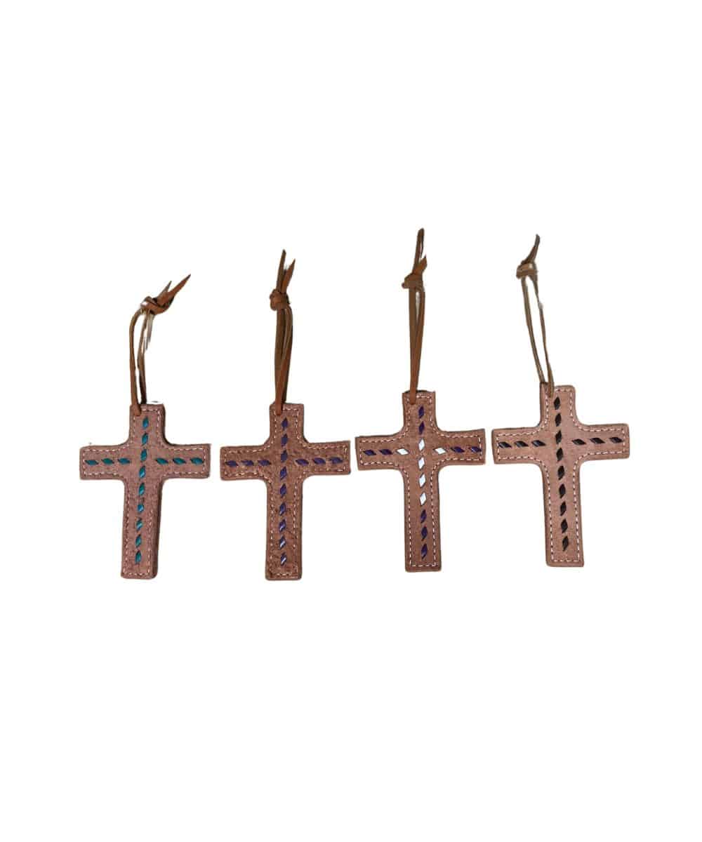 San Saba Cross Key Chain
