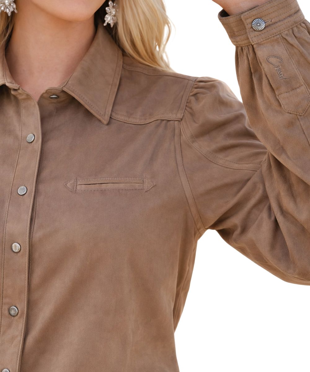 Cruel Girl Women's Button Down Western Shirt