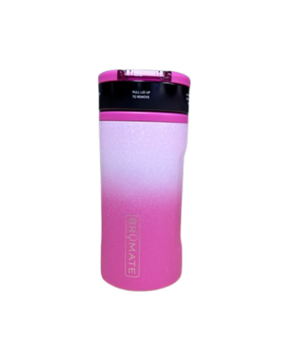 Side view of the frosted rose hopsulator trio