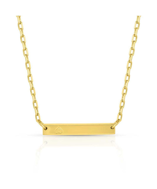 Montana Silversmiths Women's Fearless Faith Bar Necklace