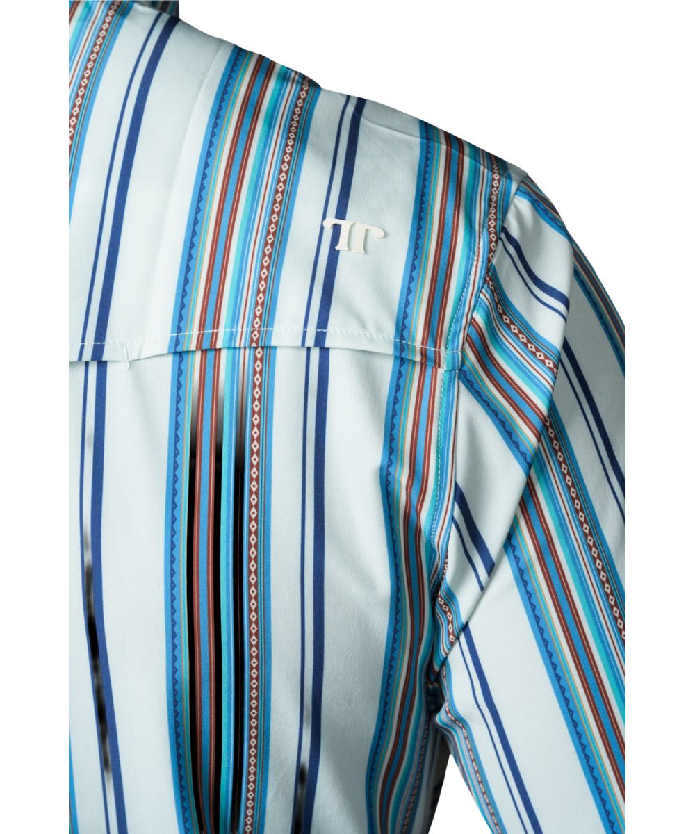 Ferrell Brand Men's Light Blue The James Snap Shirt