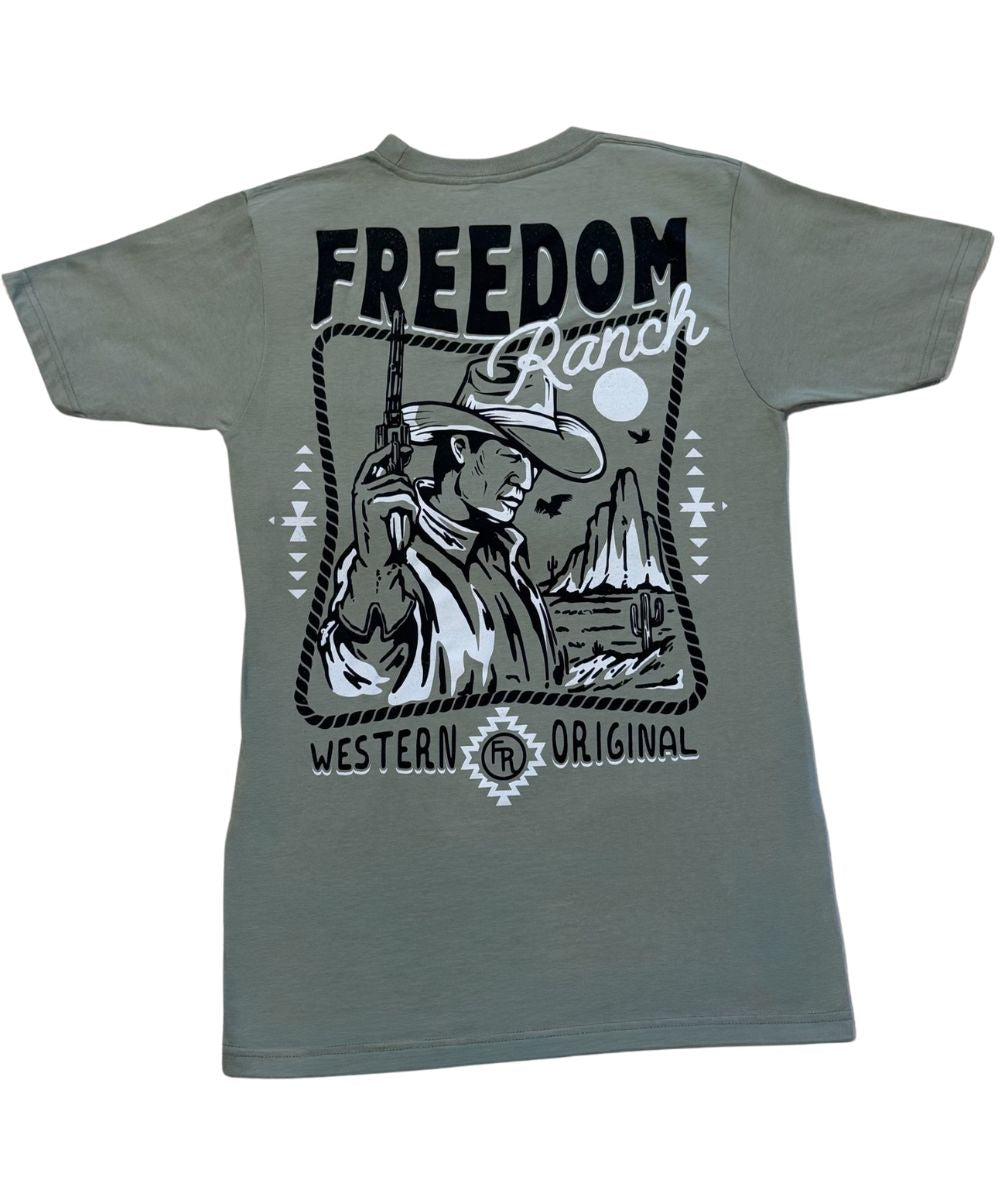 Freedom Ranch Men's Gun Zone Tee