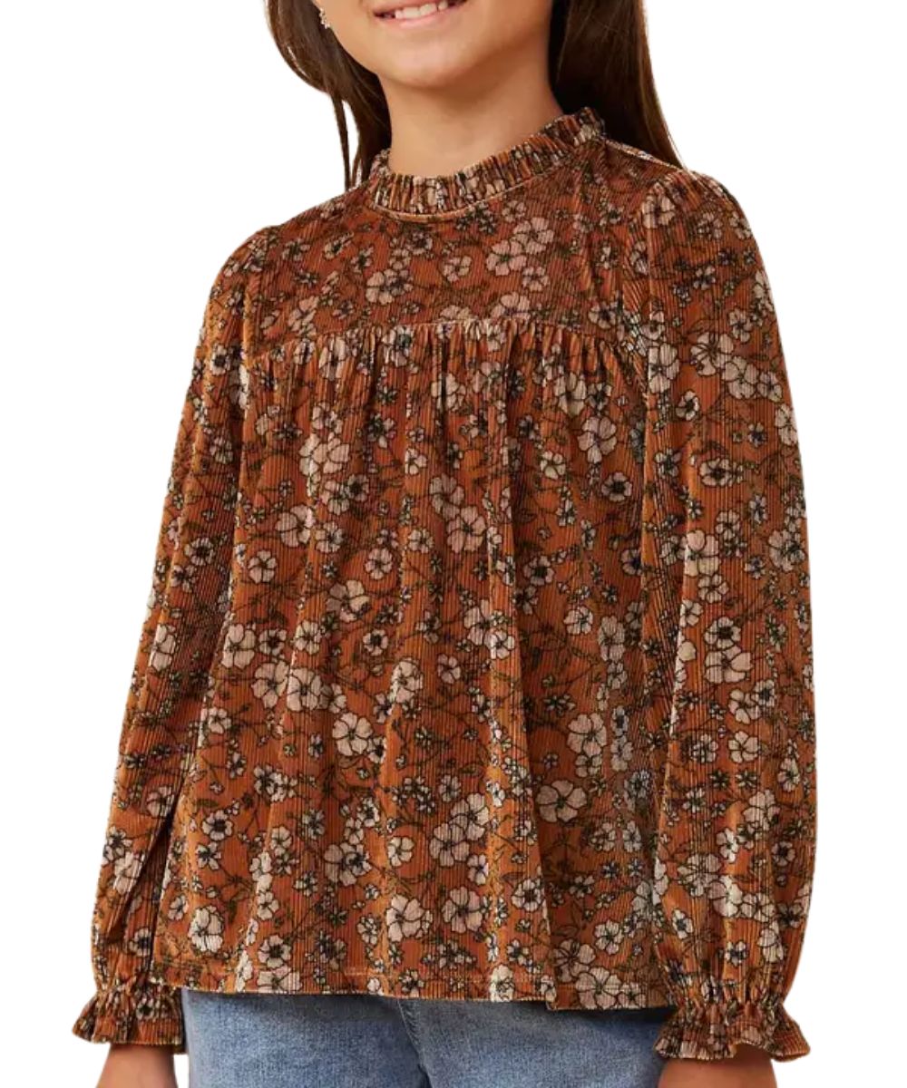Hayden LA Girls' Floral Blouse