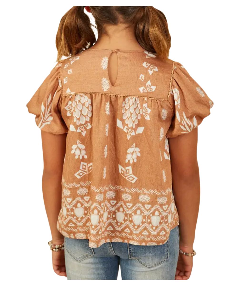 Hayden LA Girls' Floral Blouse