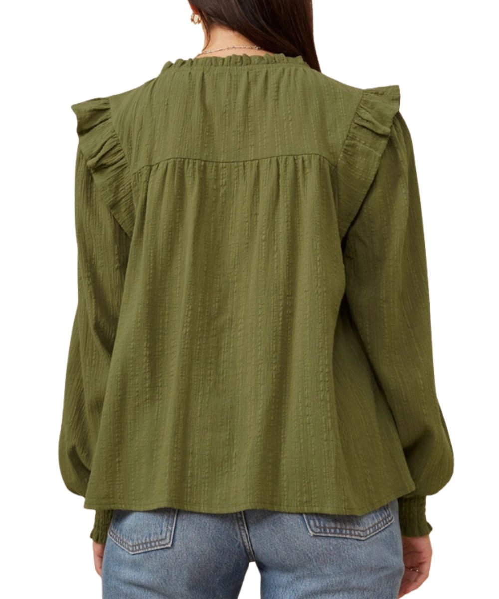 Hayden LA Women's Ruffle Blouse