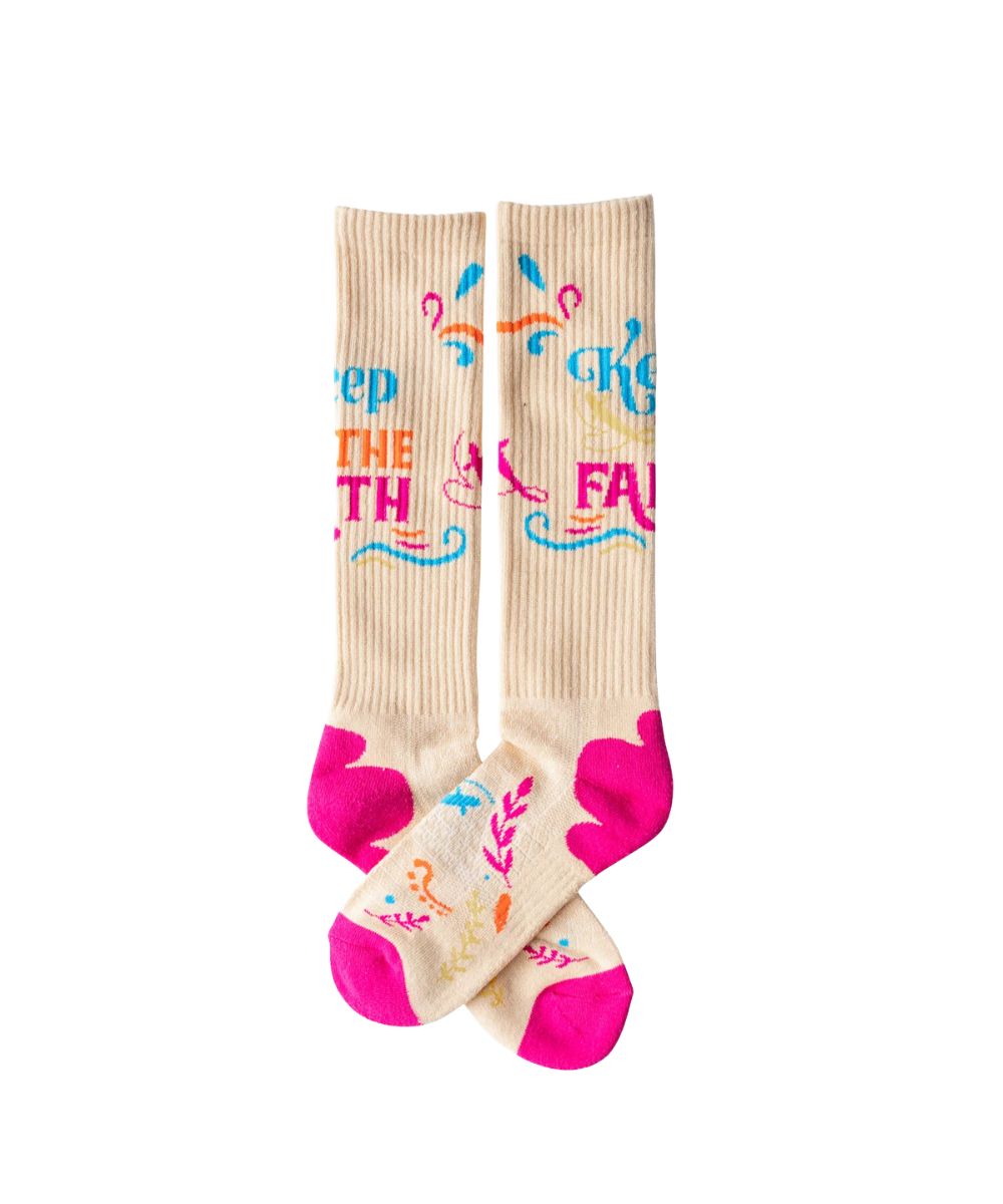 Lucky Chuck Keep The Faith Performance Socks