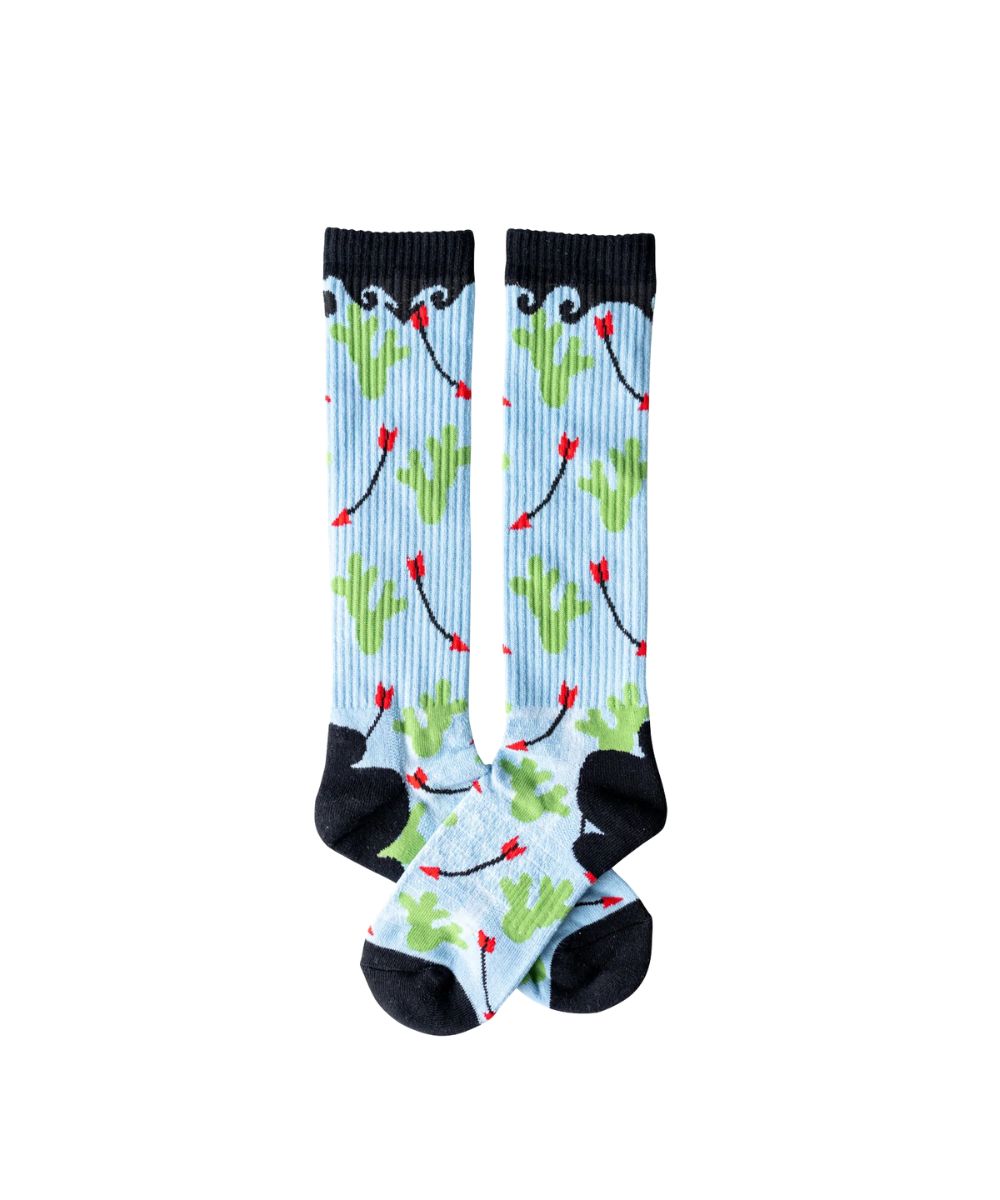 Lucky Chuck Cowboy Compass Performance Socks