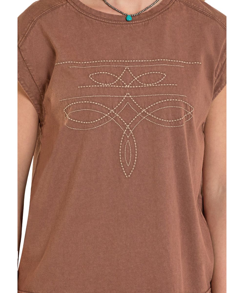 Panhandle Slim Women's Boot Stitch Tee