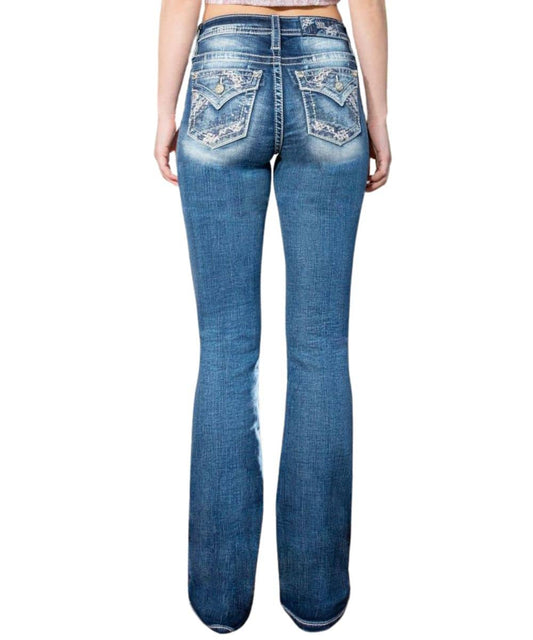 Miss Me Women's Zig Zag Jean