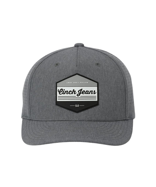 Woven Logo Patch On Front Reads: "Cinch Jeans - Lead, Don't Follow"