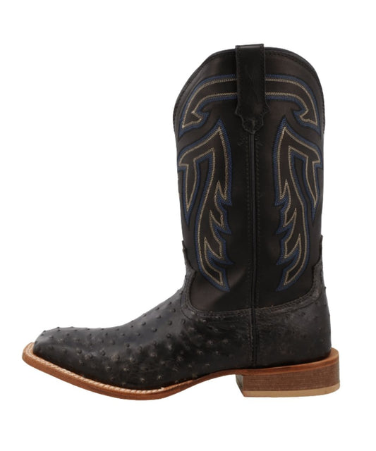 Twisted X Men's Ruff Stock Western Ostrich Boot