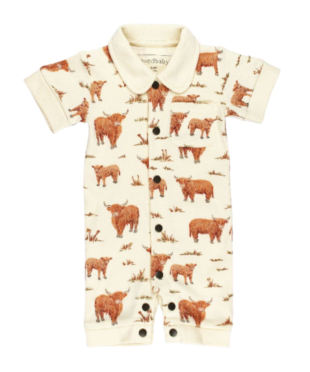 L'oved Baby Infant Boys' Highland Coverall