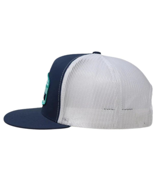 White Mesh Sides And Back