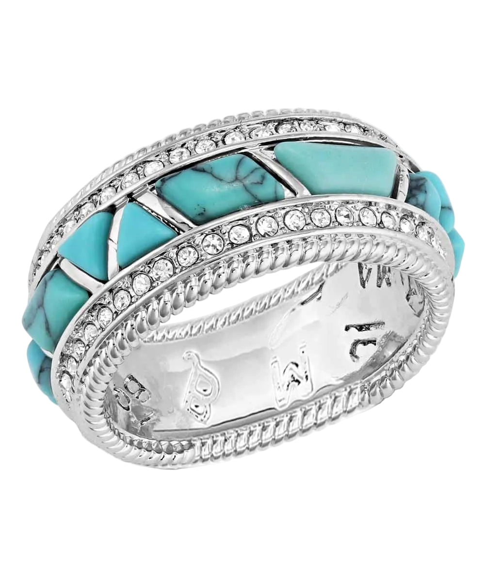Montana Silversmiths Women's High Noon Cobblestone Ring