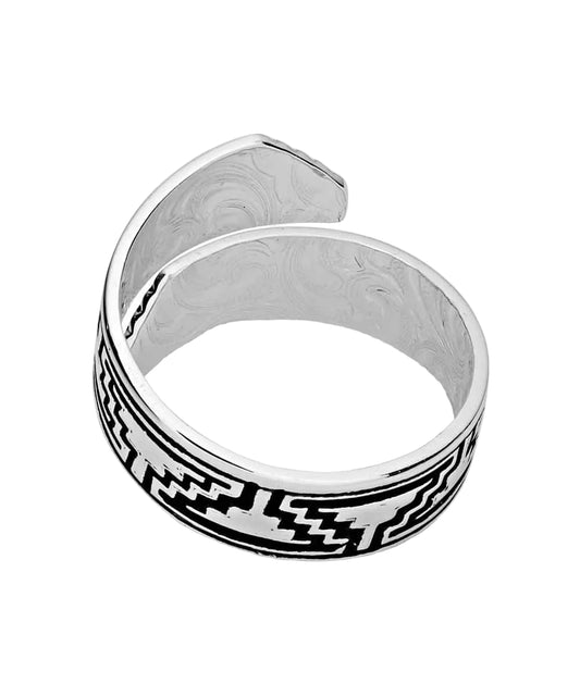 Montana Silversmiths Women's Southwestern Escape Wrap Ring