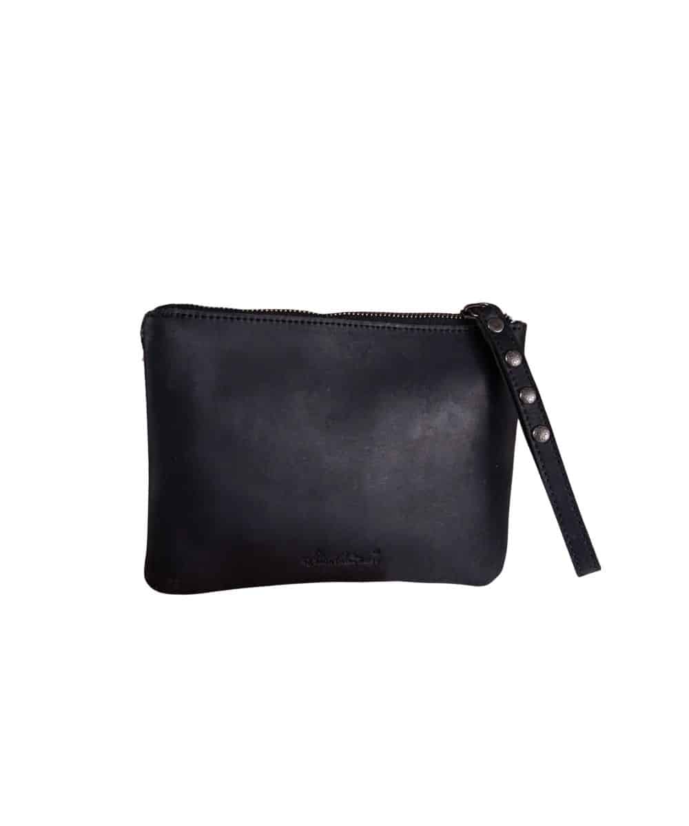 Montana West Women's Hair-On Cowhide Wristlet