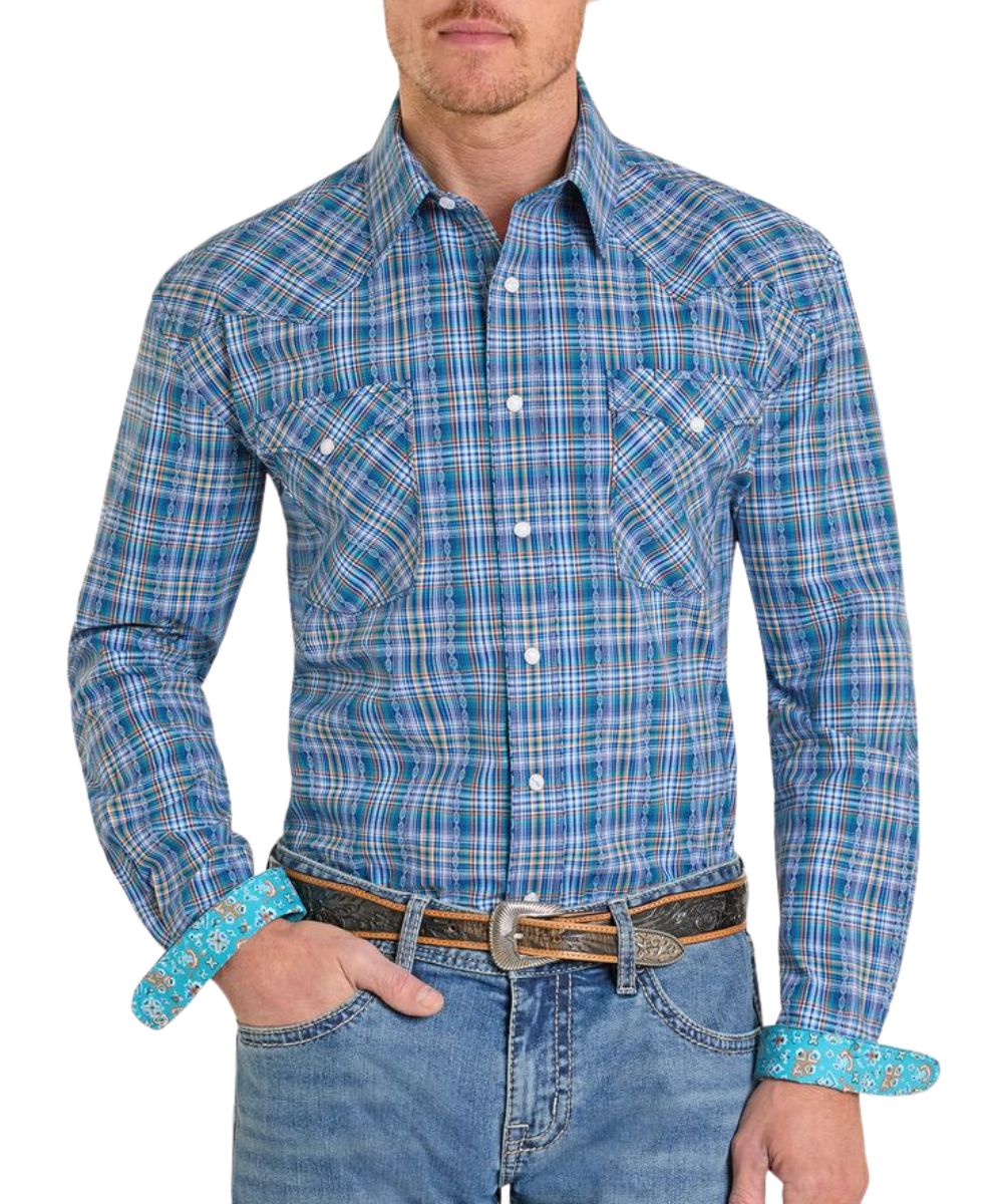 Panhandle Slim Men's Rough Stock Snap Shirt