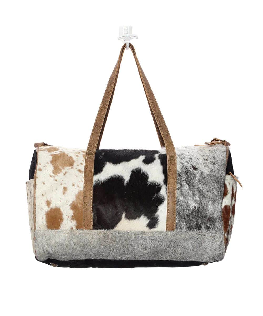 MYRA WOMEN'S HAIR-ON TRAVEL BAG- Style #S-1159 ! desc : ! caption :