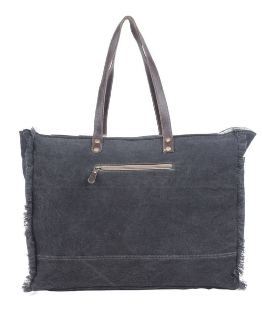 Myra Bags Women's Sea Grass Weekender Bag