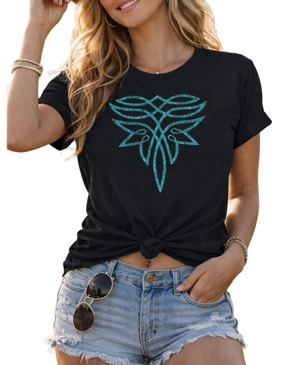 The Way Down South Women's Boot Stitch Tee