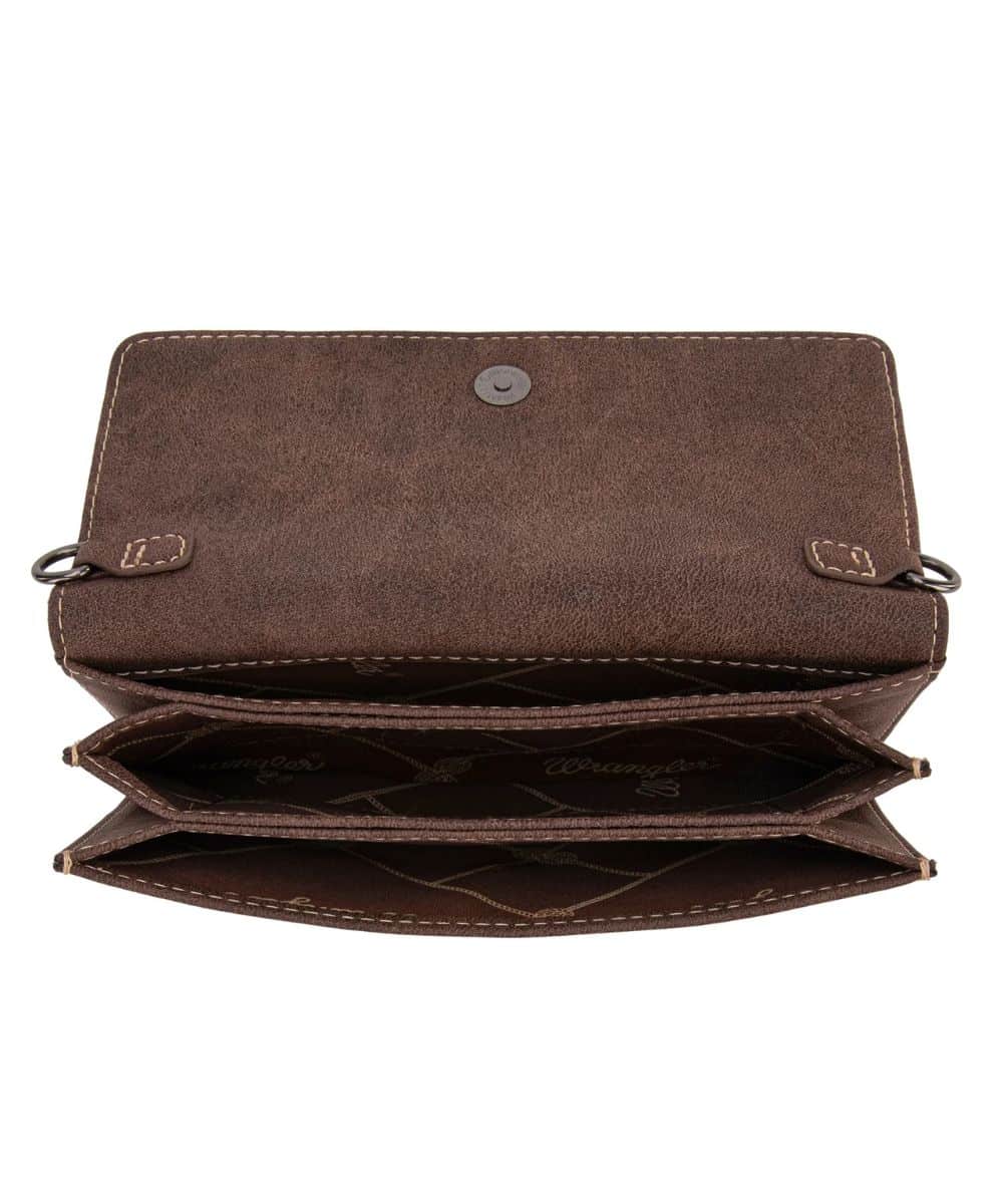 Montana West Women's Wrangler Crossbody Wallet