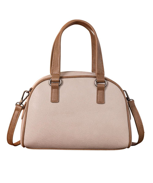 Montana West Women's Wrangler Light Gray Satchel Purse