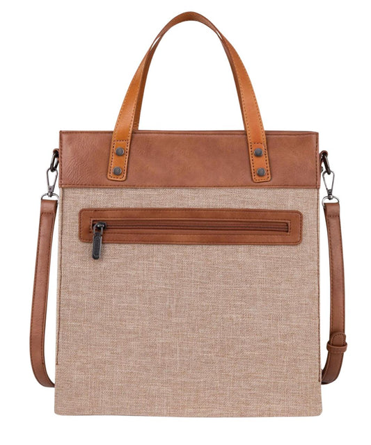 Montana West Women's Wrangler Rodeo Canvas Tote