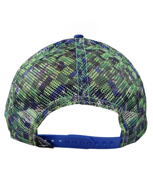 Twisted X Blue And Green Ballcap