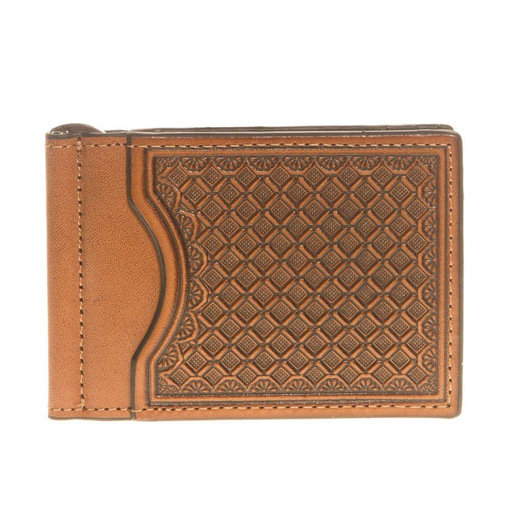 M&F Western Men's Nocona Diamond Weave Money Clip