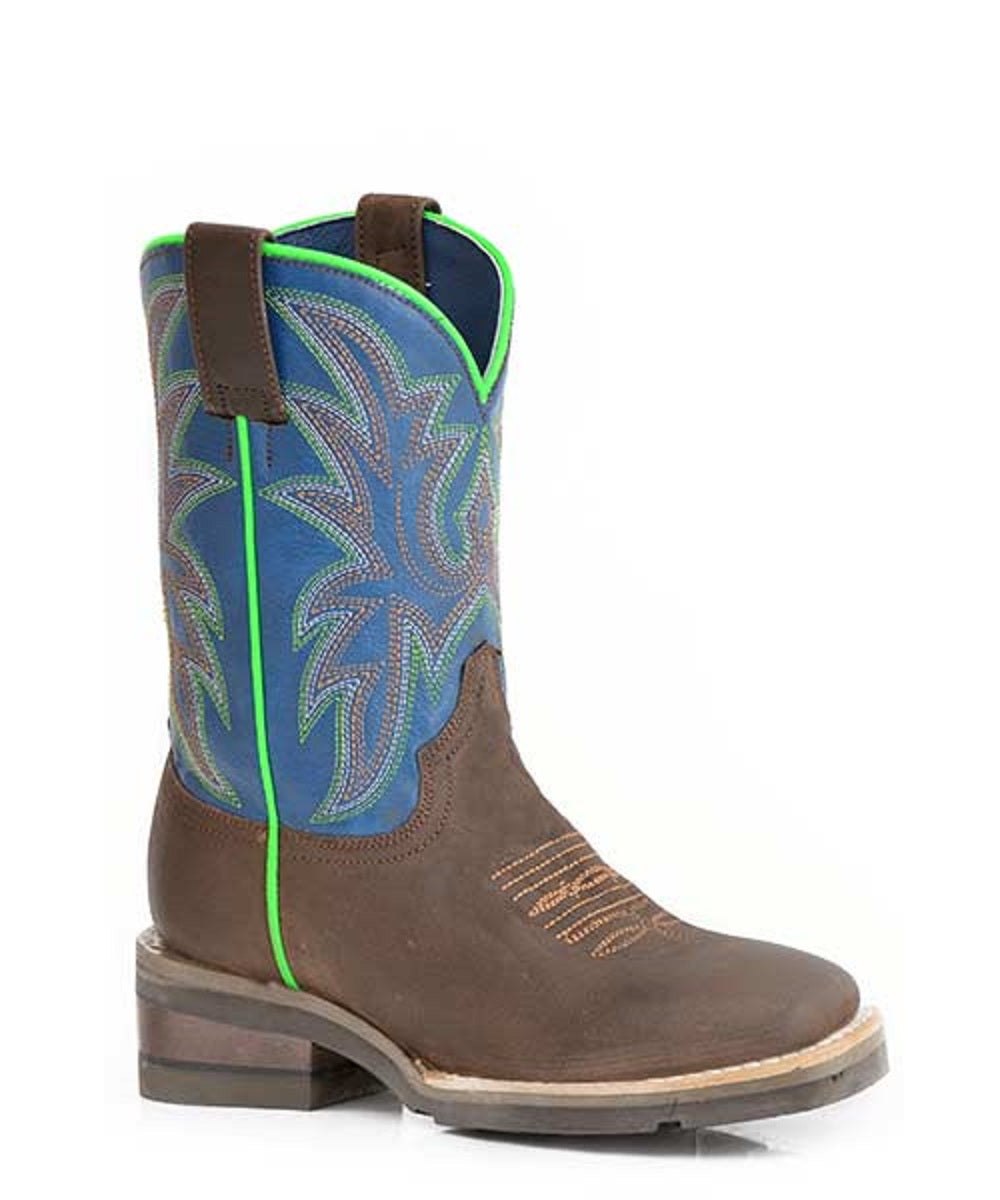 Roper Toddler Bright Boy Boot- Style #09-017-9991-0075 ! desc : ! caption :