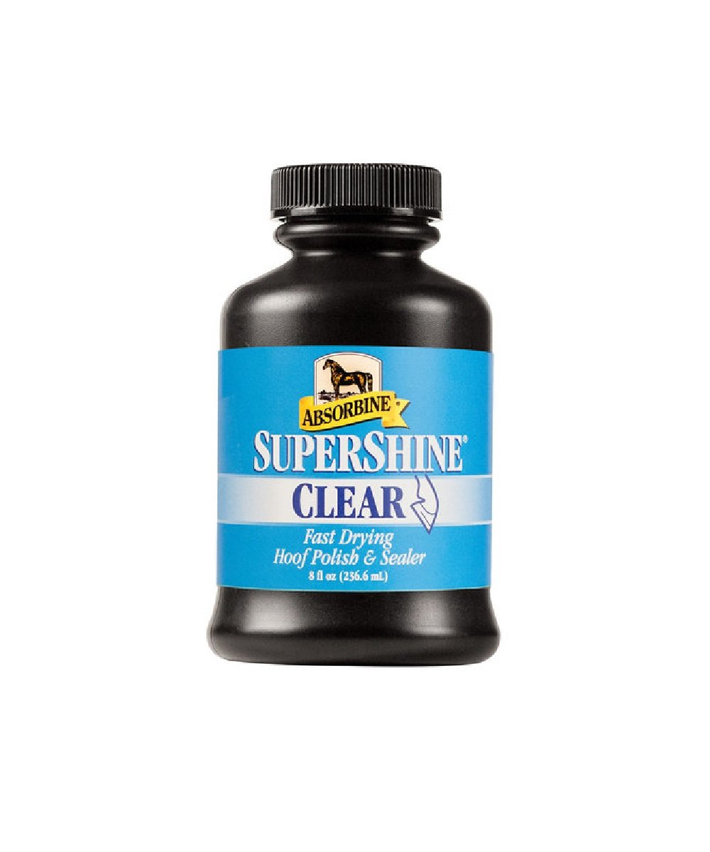 Absorbine SuperShine Fast Drying Hoof Poolish And Sealer Clear- Style #11076-2 ! desc : ! caption :