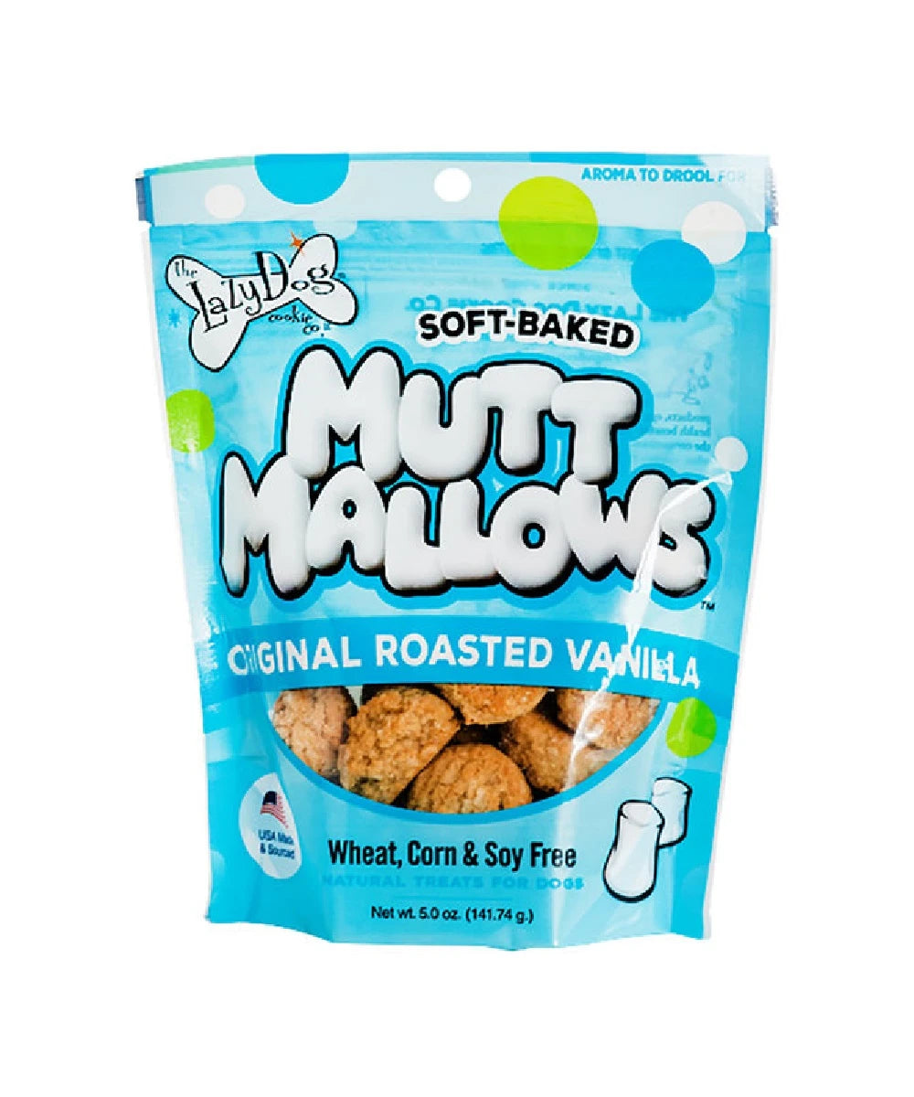 Mutt Mallow Treats For Dogs Original Roast Vanilla- Style #19174-5 ! desc : ! caption :