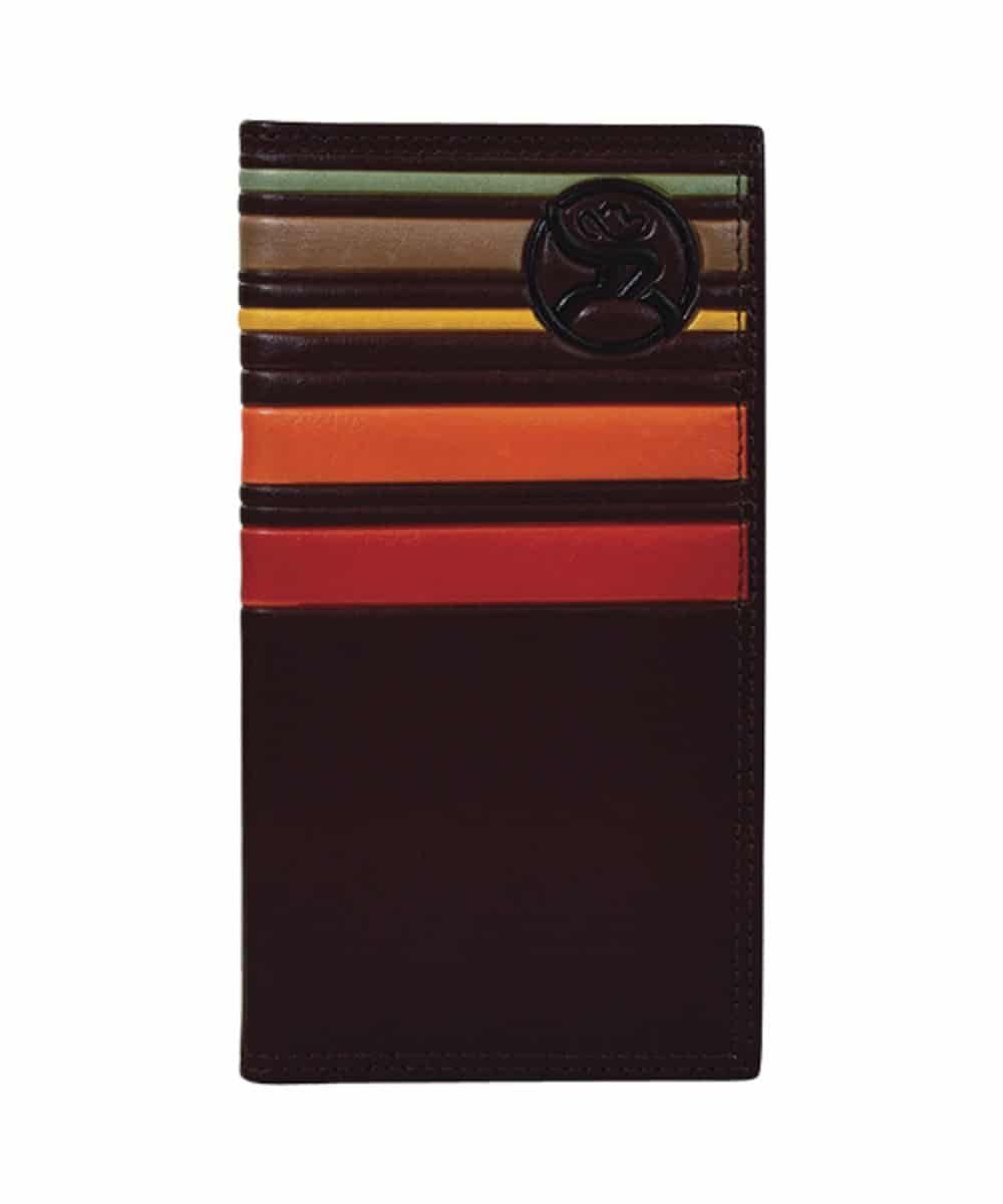 Trenditions Hooey Roughy Sunset Stripe Rodeo Wallet- Style #2001566W3 ! desc : ! caption :