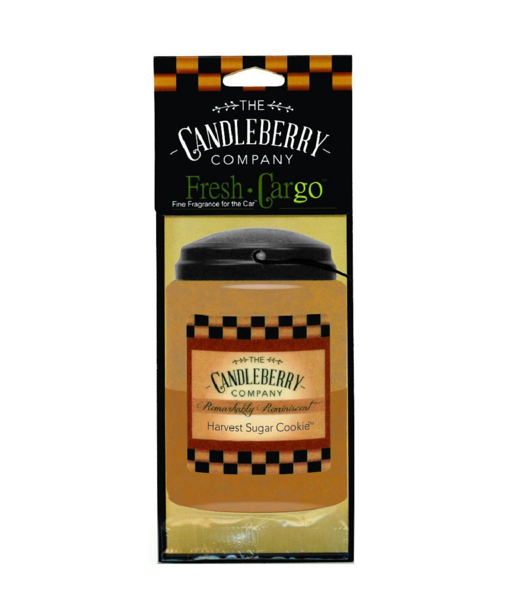 Candleberry Harvest Sugar Cookie Car Scent- Style #44177 ! desc : ! caption :