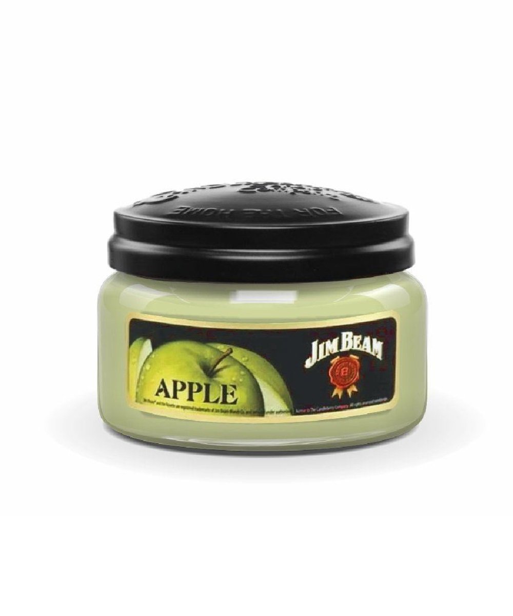 Candleberry Jim Beam Apple Small Scented Candle Jar- Style #91108 ! desc : ! caption :