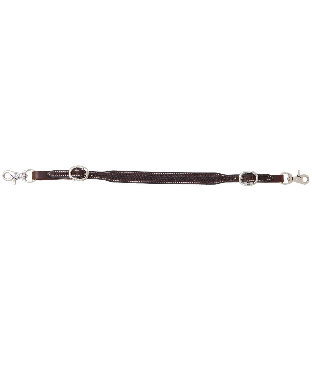 Rafter T Ranch Basketweave Wither Strap- Style #AC154 ! desc : ! caption :