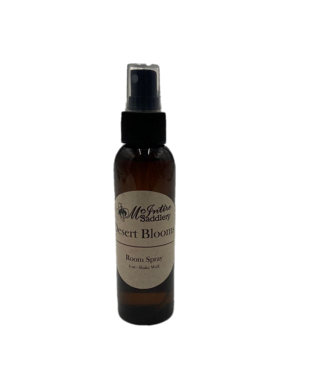 Mcintire Saddlery Leather Scent Room Spray- Style #ROOM SPRAY DESSERT BLOOM ! desc : ! caption :