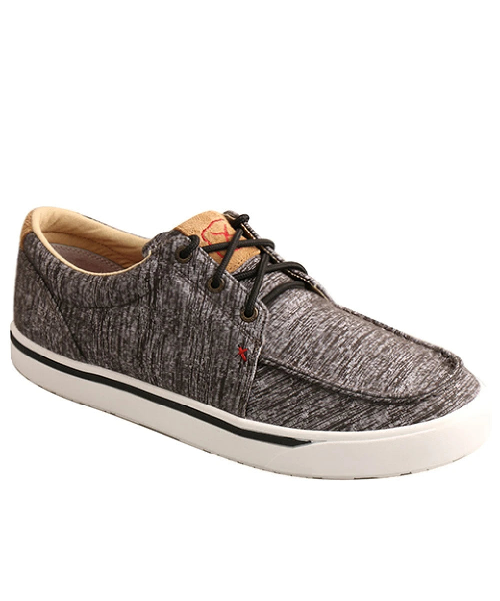 Twisted X Men’s Dark Gray Casual Kicks- Style #MCA0036 ! desc : ! caption :
