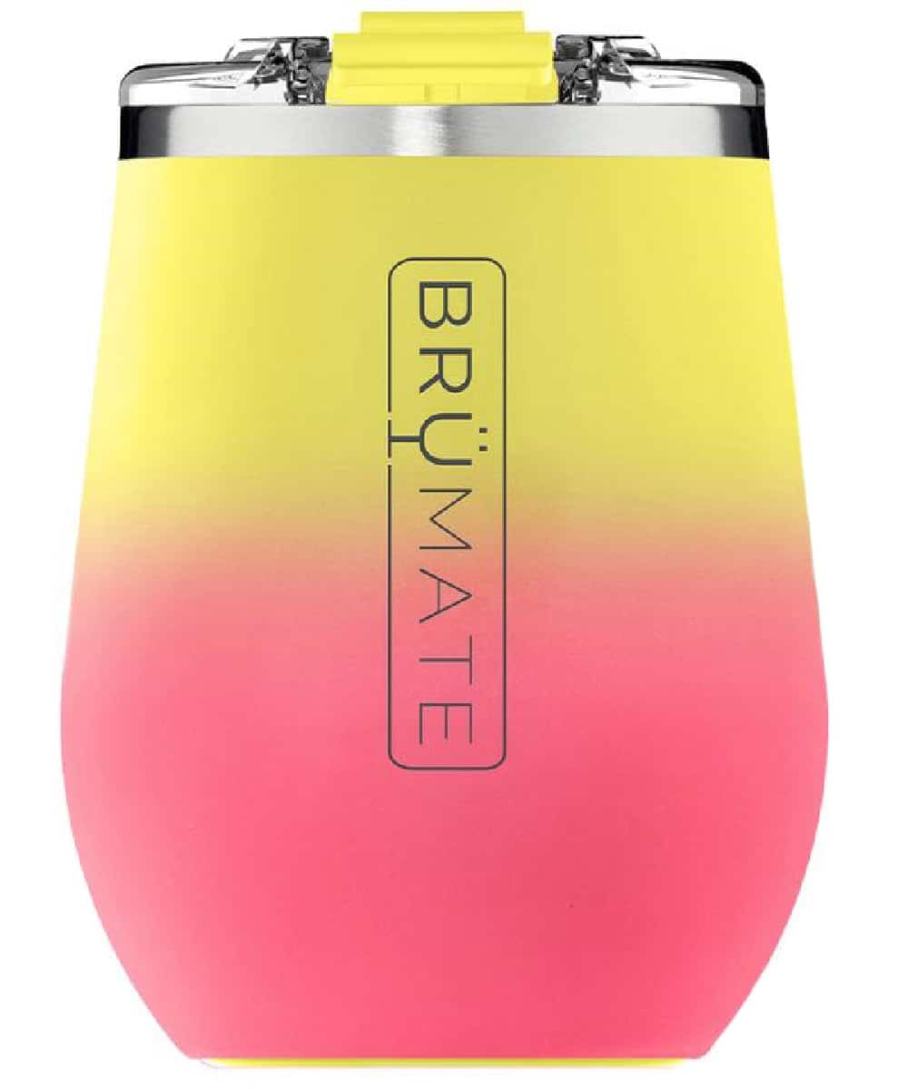 BrüMate UNCORK'D XL Sunset Wine Tumbler- Style #UC14SS ! desc : ! caption :