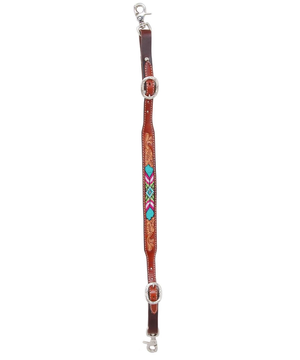 Rafter T Ranch Beaded Wither Strap- Style #AC63 ! desc : ! caption :