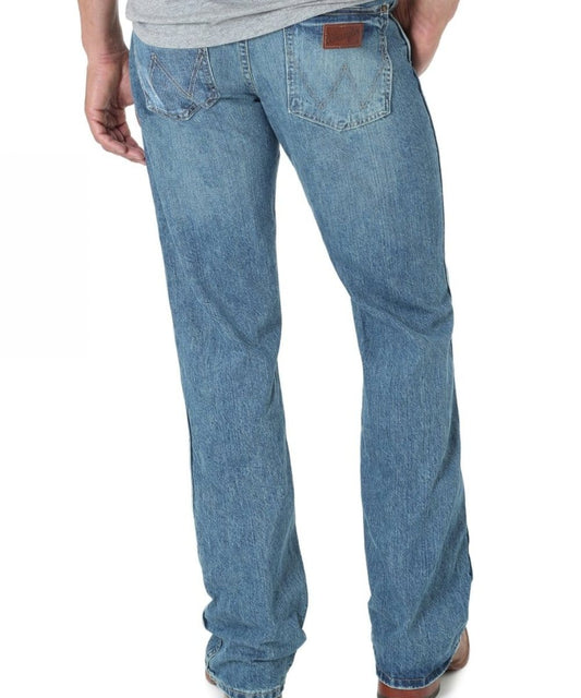 Wrangler Men's Retro Slim Boot Jean- Style # 77MWZWO ! desc : ! caption :