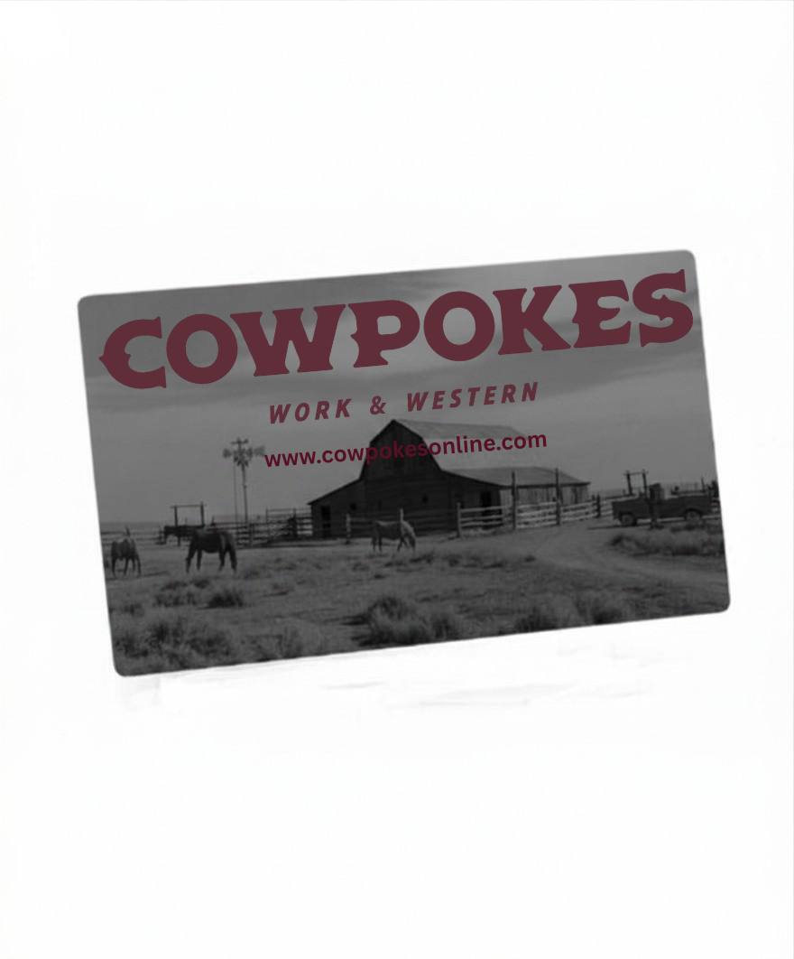 Cowpokes Work & Western E-Gift Card